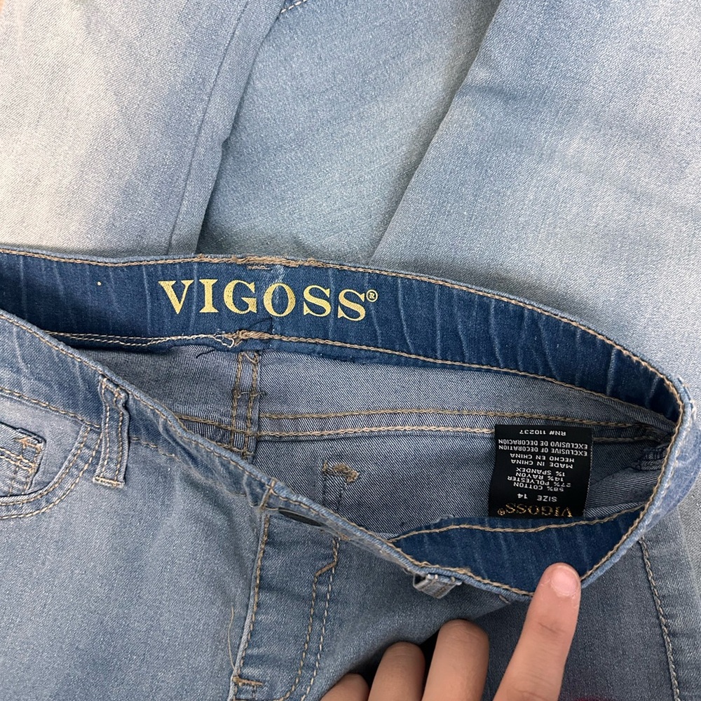 Woman Size 14 Capris Fun Jeans